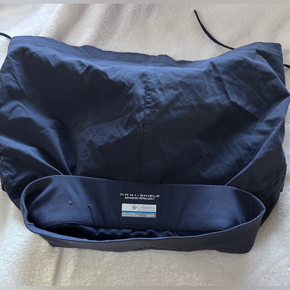 Columbia Skort drawstring, waterproof navy blue slate, XS - Picture 3 of 3